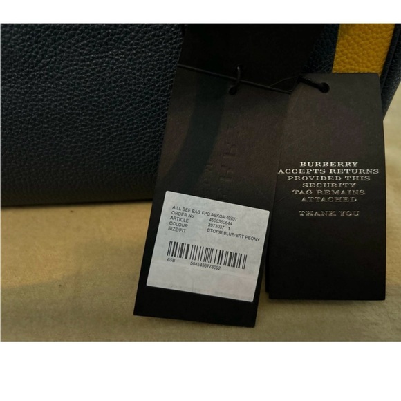 BURBERRY LEATHER HANDBAG - Picture 7 of 11